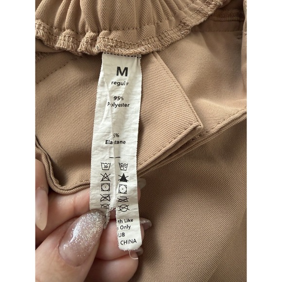 Halara Pants Lot of 3 Women's Medium Black Khaki Gray high waisted Work pants - Picture 7 of 12